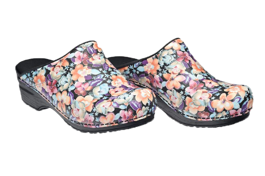 Sanita Comfort Clogs Inalo Salmon Wellness Footwear